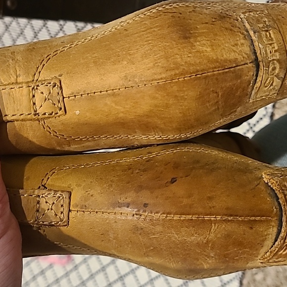 Sorel Lea Wedge Joan of Arctic Chelsea Wedge Camel Brown 8 waterproof - Picture 7 of 9